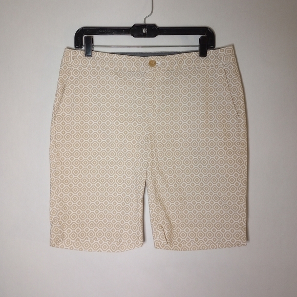 Banana Republic patterned shorts size 8 - Picture 1 of 8